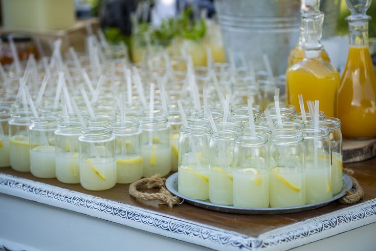 Wedding In Greece _ Welcome Drink For Wedding Theme _